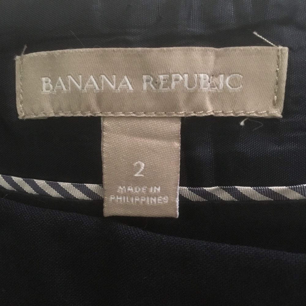 Banana Republic Navy Pencil Skirt
